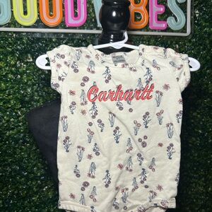 2 Carhartt Onesies 9M